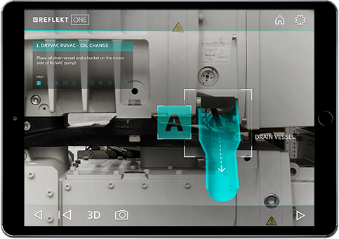 screenshot of REFLEKT ONE